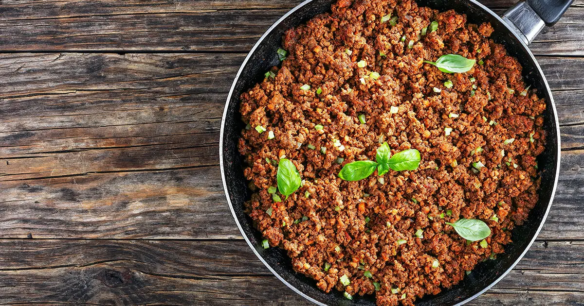 carne molida cocinada - Cómo saber cuando la carne molida está cocida