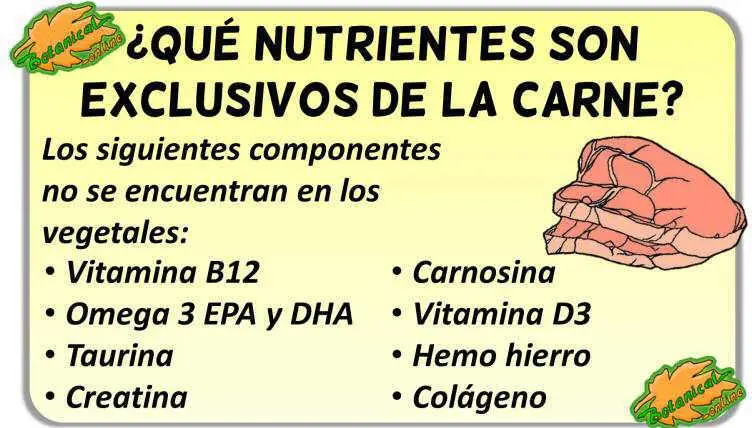 nutrientes carnes - Cuál es el valor nutricional de la carnes rojas