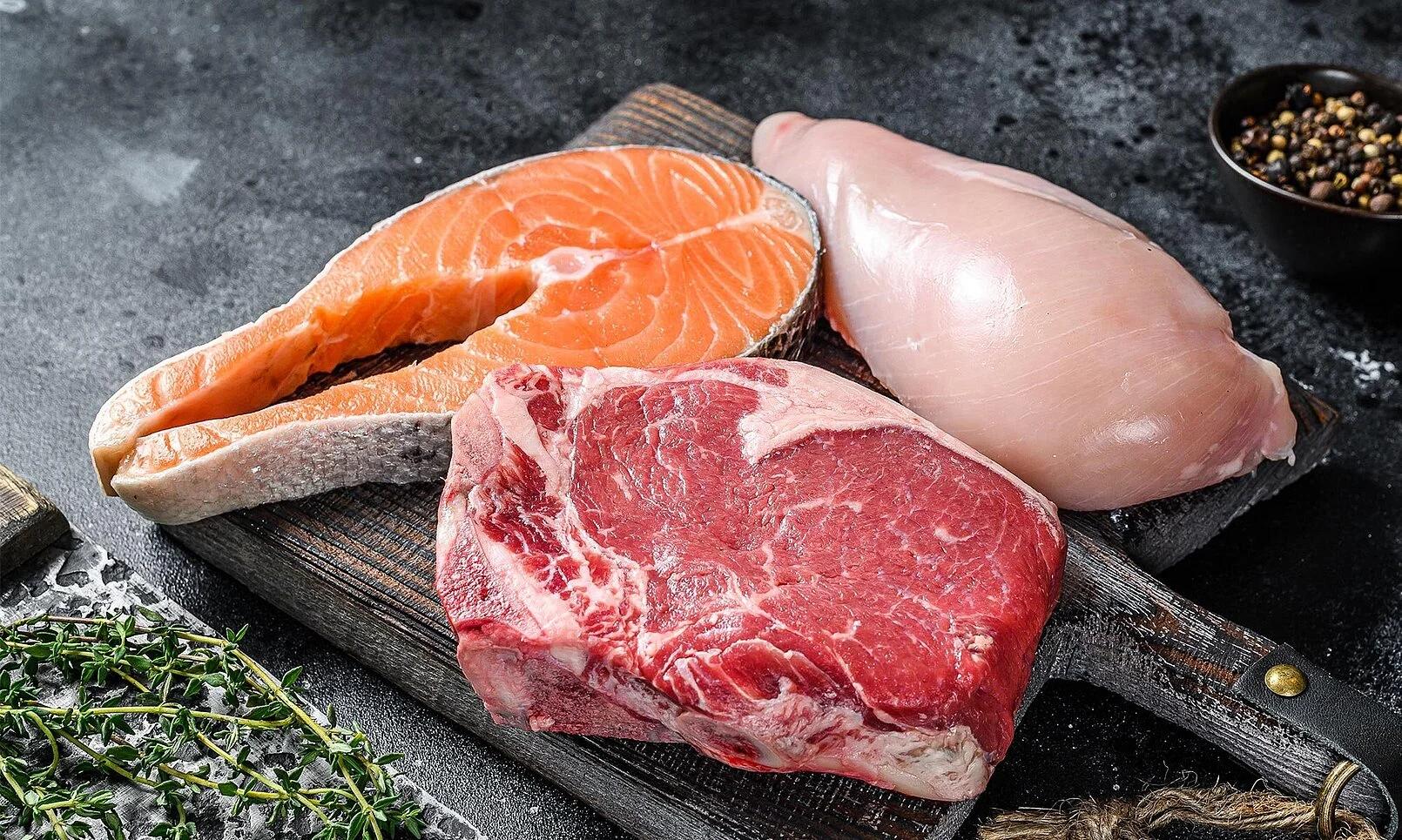 carnes y pescados - Cuáles son los siete grupos de alimentos