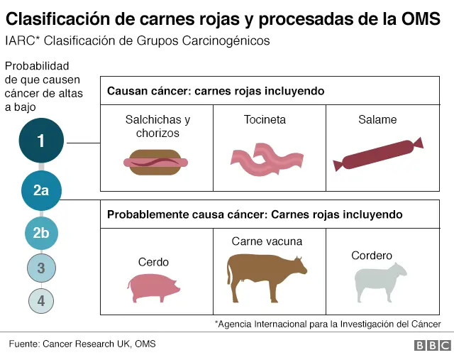 cancer de colon y carnes rojas - Qué alimentos disparan el cáncer de colon