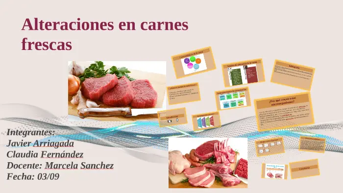 alteraciones de la carne - Qué factor afecta la calidad de la carne