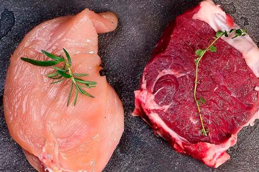 carne blanca o roja - Qué tiene más proteínas La carne roja o la blanca